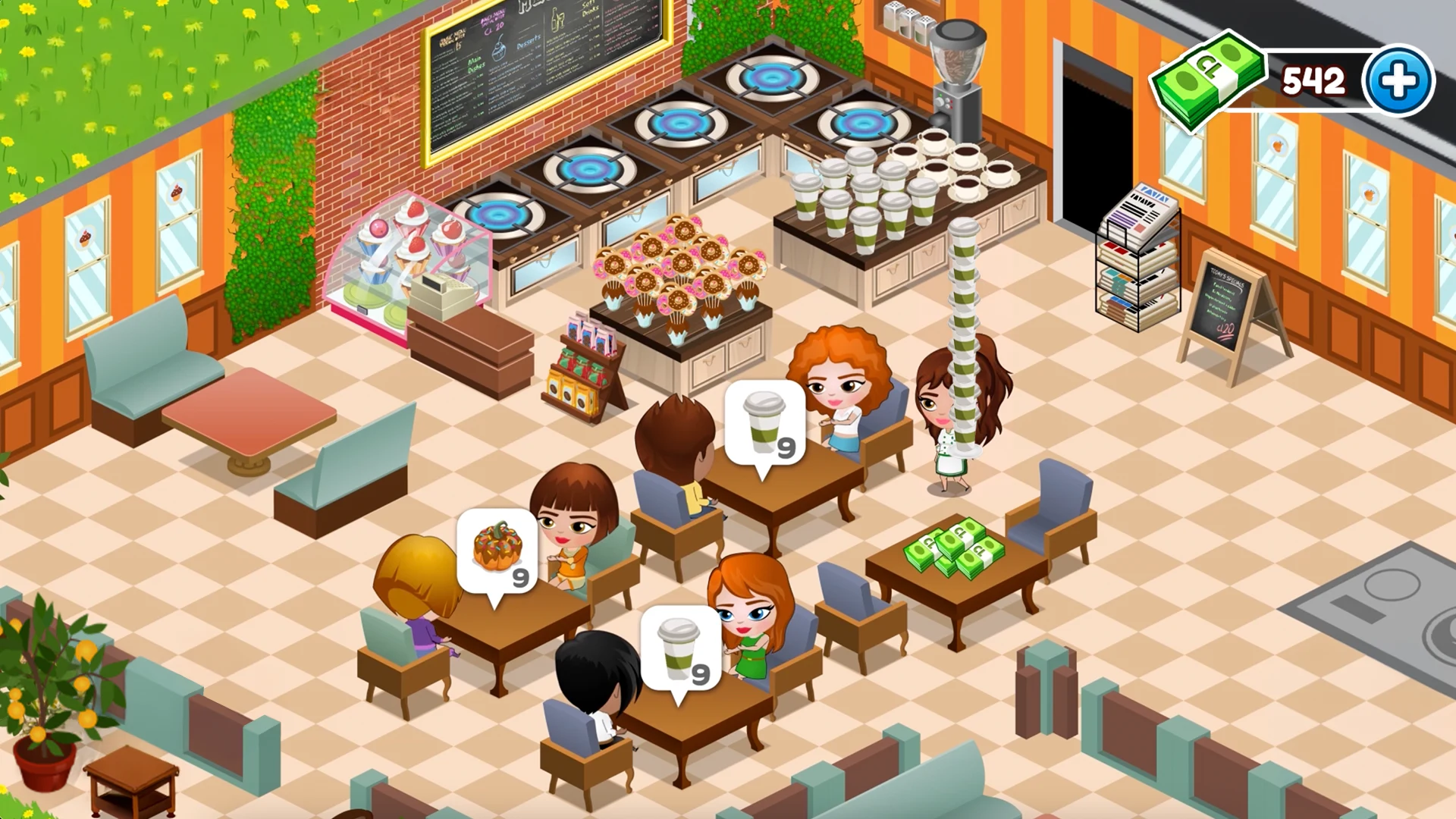 Cafeland - Restaurant Cooking screenshot